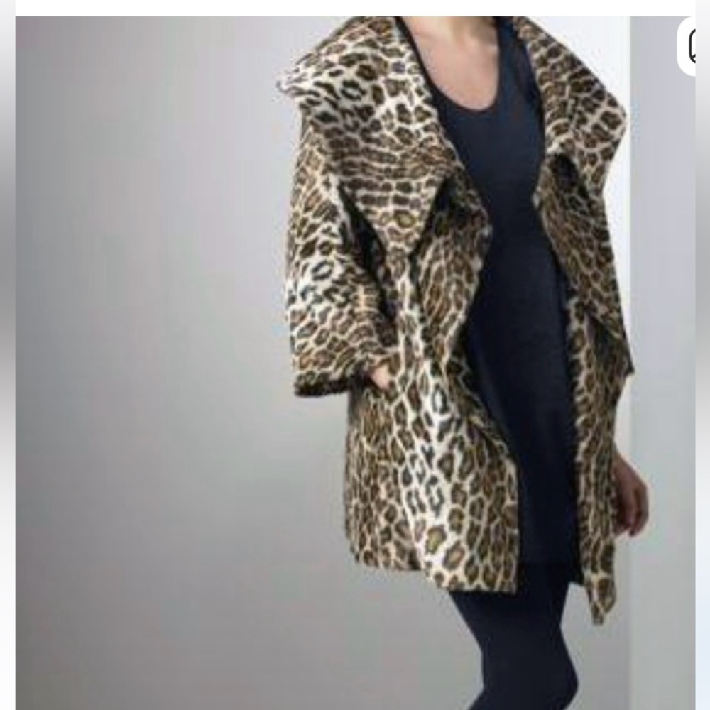 Vintage Faux fur swing coat - Picture 3 of 11